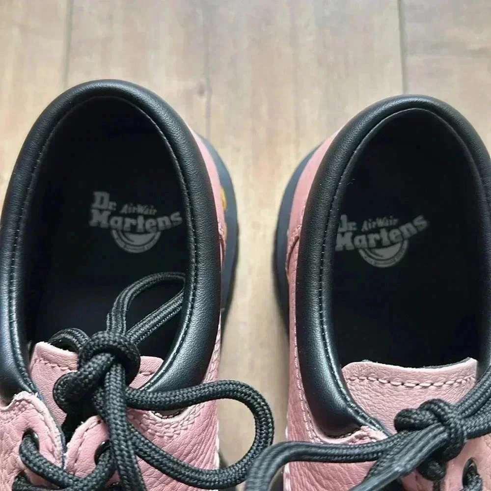NEW Dr. Martens 8053 Quad Leather Platform Pink/Peach Women’s Sz 5 Men’s 4
